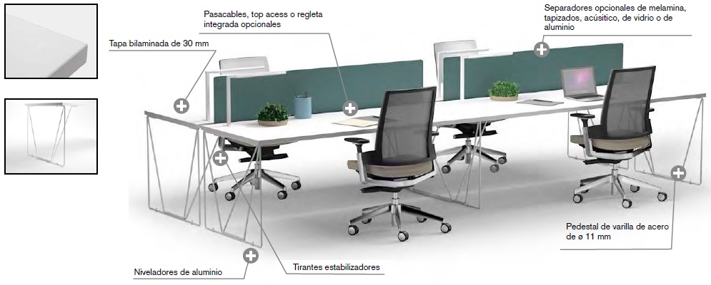 mesas-con-caballete-caracteristicas
