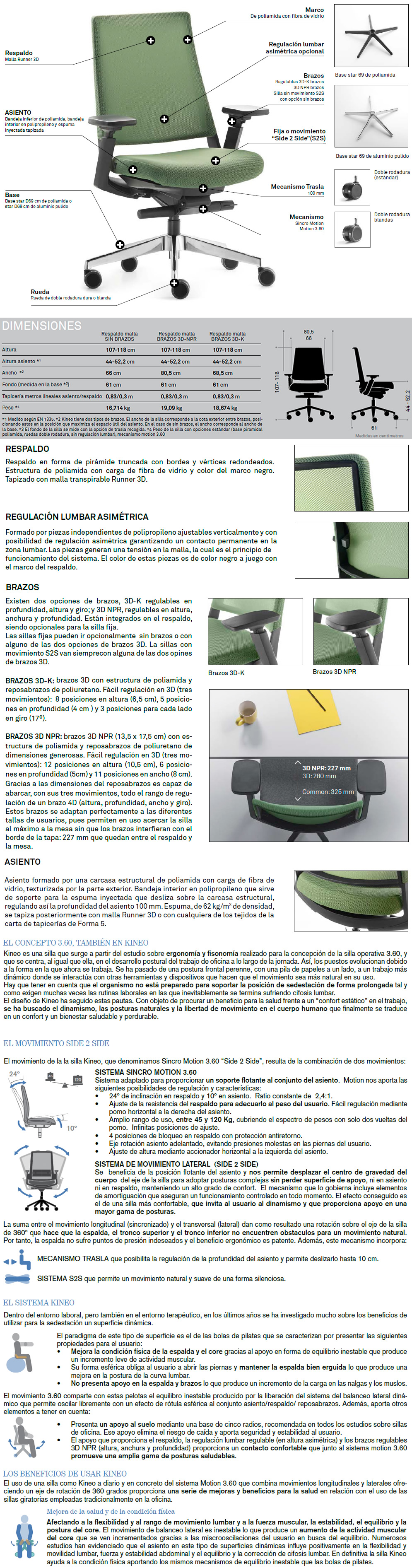 silla-Kineo-caracteristicas