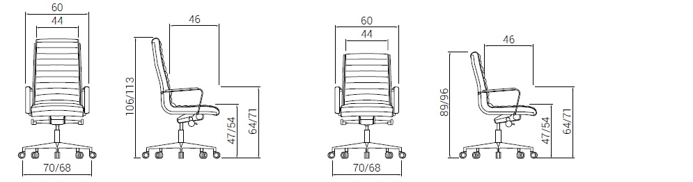 sillon-Trinity-medidas