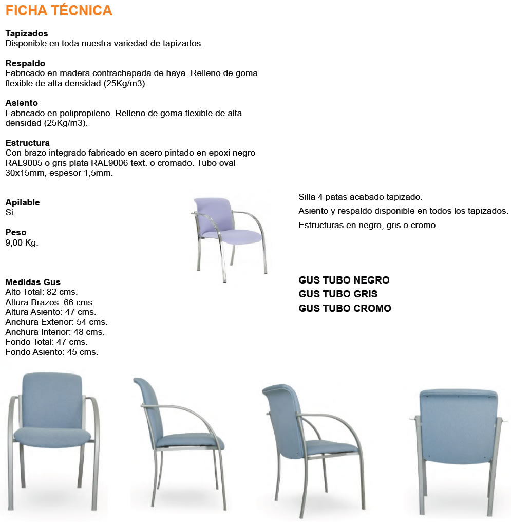 Silla-Gus-caracteristicas