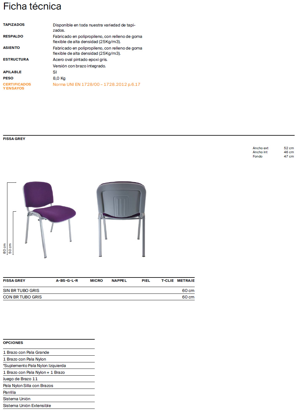 sillas-colectividades-Fissa-Grey